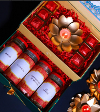 Custom corporate gift boxes with company branding and personalized packaging