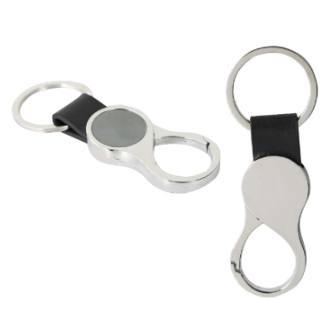 8 Shape Keychain