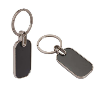 Oval Keychain