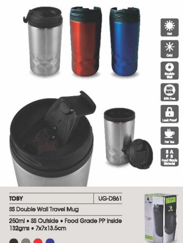 Double Wall Travel Mug